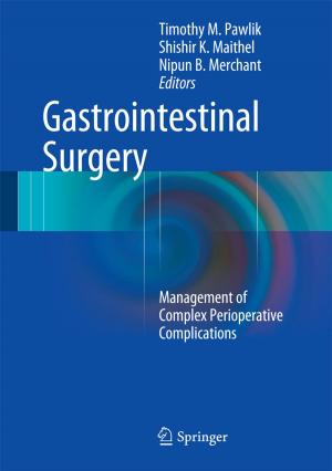 Cover of the book Gastrointestinal Surgery by Axel Dreher, Noel Gaston, Pim Martens