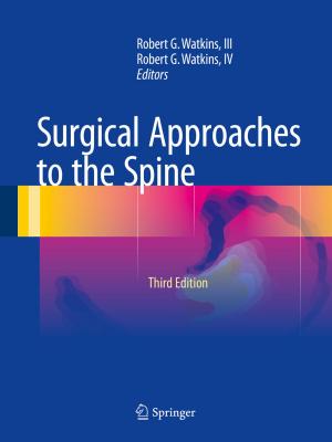 Cover of the book Surgical Approaches to the Spine by P.A. Roberts
