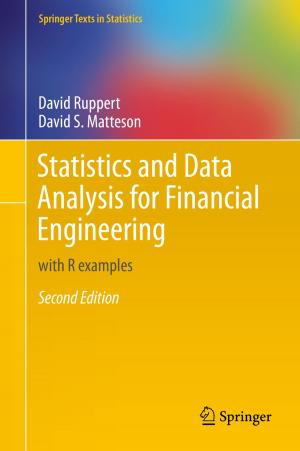 Cover of the book Statistics and Data Analysis for Financial Engineering by Ruonan Zhang, Lin Cai, Jianping Pan