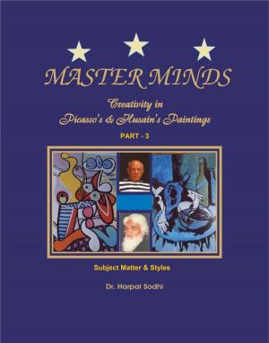 Book cover of Master Minds:Creativity in Picasso's & Husain's Paintings. Part 3