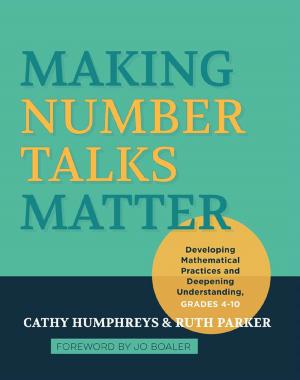 Cover of the book Making Number Talks Matter by Jan Burkins, Kim Yaris