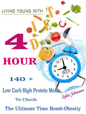 Cover of the book Living Young with 4 Hour Diet by Carolyn Sparks