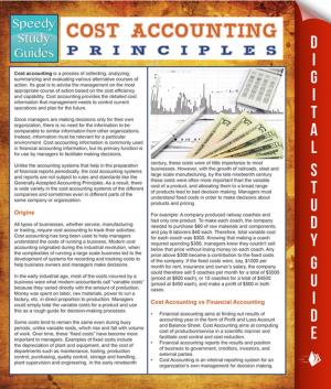 Cover of the book Cost Accounting Principles (Speedy Study Guides) by Jason Scotts