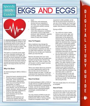 Cover of the book EKGS and ECGS (Speedy Study Guides) by Jason Scotts