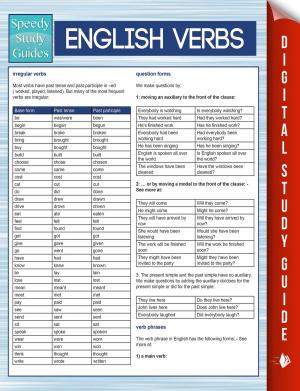 Cover of English Verbs (Speedy Study Guides)