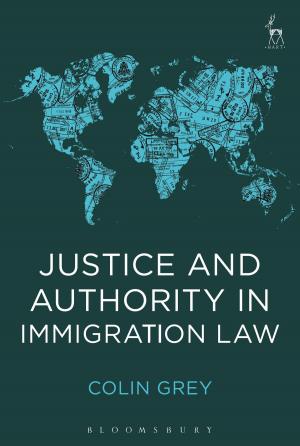 Cover of the book Justice and Authority in Immigration Law by Owen Coggins