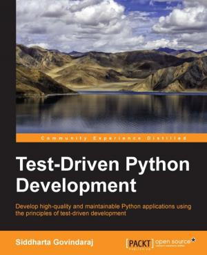 Cover of the book Test-Driven Python Development by Patricia Weber