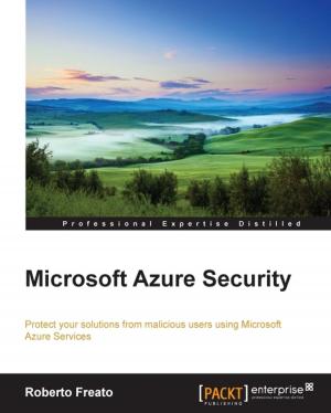 Cover of the book Microsoft Azure Security by Stefan Kottwitz