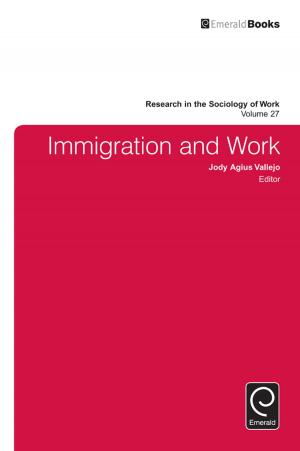 Cover of the book Immigration and Work by Norman K. Denzin