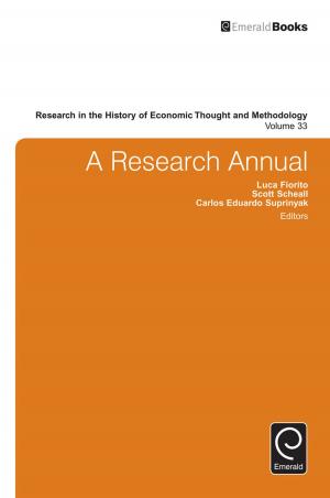 Cover of the book A Research Annual by Professor Paul Fudulu
