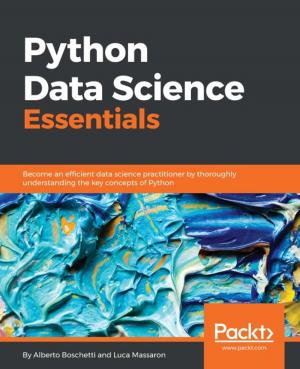 Cover of the book Python Data Science Essentials by Francesco Malatesta