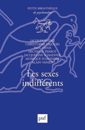 Cover of the book Les sexes indifférents by Johann Chapoutot