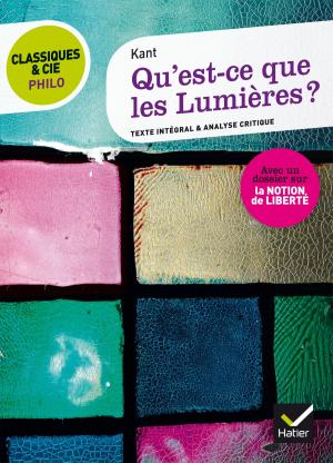Cover of the book Qu' est-ce que les Lumières ? by Laure Himy, Jean Anouilh