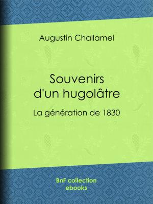 Cover of Souvenirs d'un hugolâtre