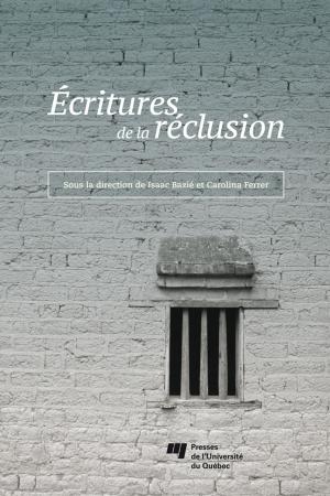 Cover of the book Écritures de la réclusion by Carolina Are