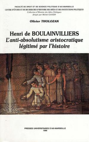 Cover of Henri de Boulainvilliers