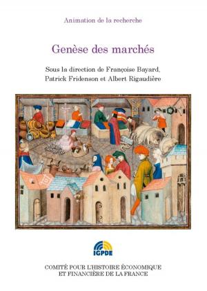 Cover of the book Genèse des marchés by Collectif