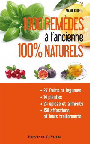 Book cover of 1000 remèdes à l'ancienne 100% nature