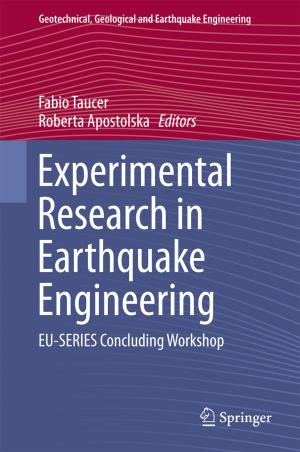 Cover of the book Experimental Research in Earthquake Engineering by Michael Z. Zgurovsky, Alexander A. Pavlov