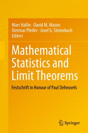 Cover of the book Mathematical Statistics and Limit Theorems by Maurizio Franzini, Elena Granaglia, Michele Raitano