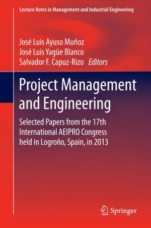 Cover of the book Project Management and Engineering by Larissa Talmon-Gros