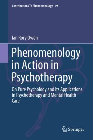 Cover of the book Phenomenology in Action in Psychotherapy by Roy Homburg
