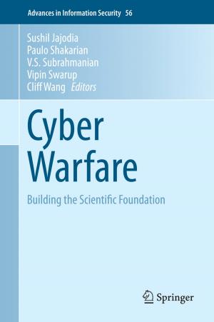 Cover of the book Cyber Warfare by Shan Zhang, Ning Zhang, Sheng Zhou, Zhisheng Niu, Xuemin (Sherman) Shen
