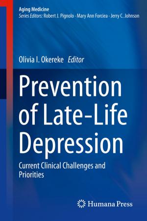 Cover of the book Prevention of Late-Life Depression by Sergio C. de la Barrera