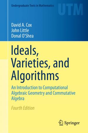 Cover of the book Ideals, Varieties, and Algorithms by Dirk Schulze-Makuch