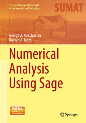 Cover of the book Numerical Analysis Using Sage by Alexander J. Zaslavski