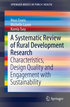 Cover of the book A Systematic Review of Rural Development Research by Valerio Causin