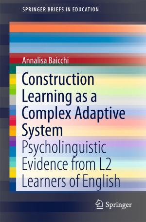 bigCover of the book Construction Learning as a Complex Adaptive System by 