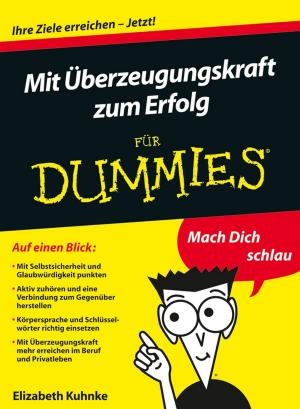 Cover of the book Mit Überzeugungskraft zum Erfolg für Dummies by Ellis Cashmore