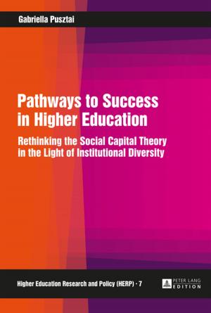 Cover of the book Pathways to Success in Higher Education by Jasna Potocnik Topler