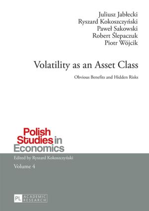Cover of the book Volatility as an Asset Class by Janka Wunderlich