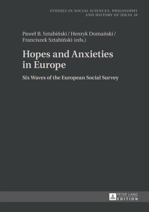 Cover of the book Hopes and Anxieties in Europe by Julie Minikel-Lacocque