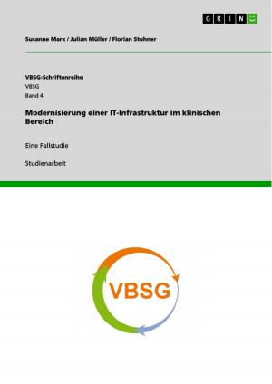 Cover of the book Modernisierung einer IT-Infrastruktur im klinischen Bereich by Josephine Ernst