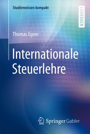 Cover of the book Internationale Steuerlehre by Karin Nickenig