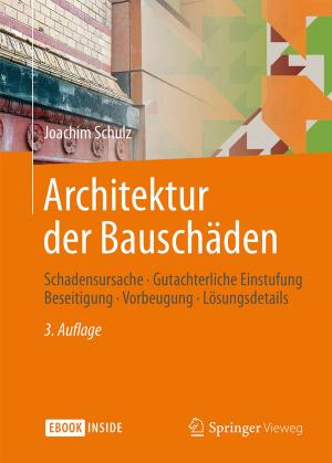 Cover of the book Architektur der Bauschäden by Michael Schäfer, Sven-Joachim Otto, Falk Schäfer