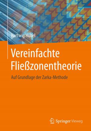 Cover of the book Vereinfachte Fließzonentheorie by Jürgen Horsch