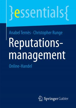 Cover of the book Reputationsmanagement by Joachim Zentes, Dirk Morschett, Hanna Schramm-Klein