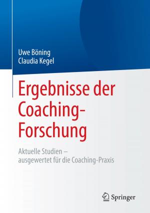 Cover of the book Ergebnisse der Coaching-Forschung by Wei Lin
