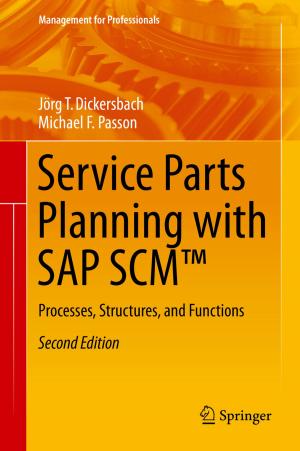 Cover of the book Service Parts Planning with SAP SCM™ by Jack O. Haller, Thomas L. Slovis