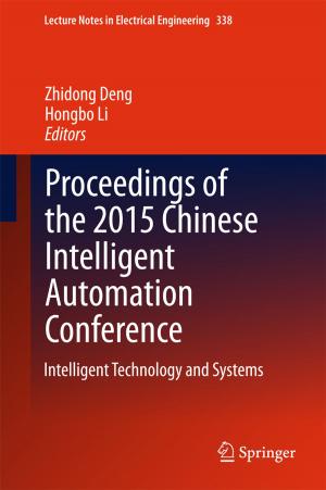 Cover of Proceedings of the 2015 Chinese Intelligent Automation Conference
