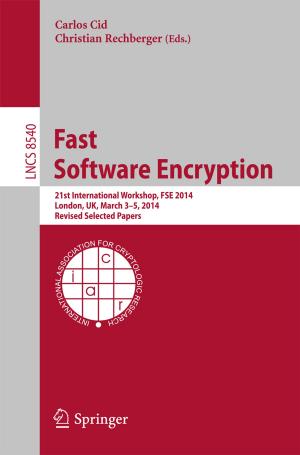 Cover of the book Fast Software Encryption by Carlos Fernández de Casadevante Romani