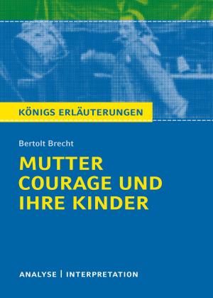 Book cover of Mutter Courage und ihre Kinder von Bertolt Brecht.