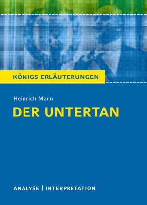 Cover of the book Der Untertan von Heinrich Mann. by Margret Möckel, Peter Stamm