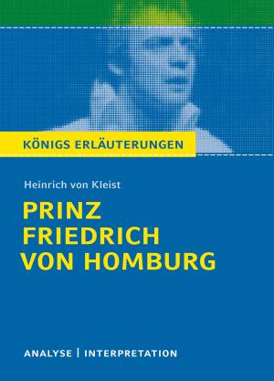 Cover of the book Prinz Friedrich von Homburg von Heinrich von Kleist. by Horst Grobe, E. T. A. Hoffmann