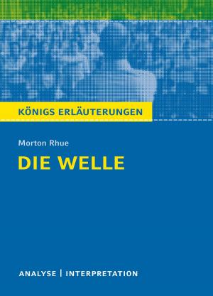 Book cover of Die Welle - The Wave von Morton Rhue.
