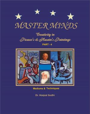 Book cover of Master Minds: Creativity in Picasso's & Husain's Paintings. Part 4